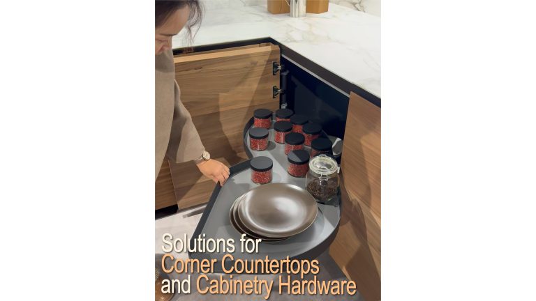 Corner kitchen cabinet storage design solutions