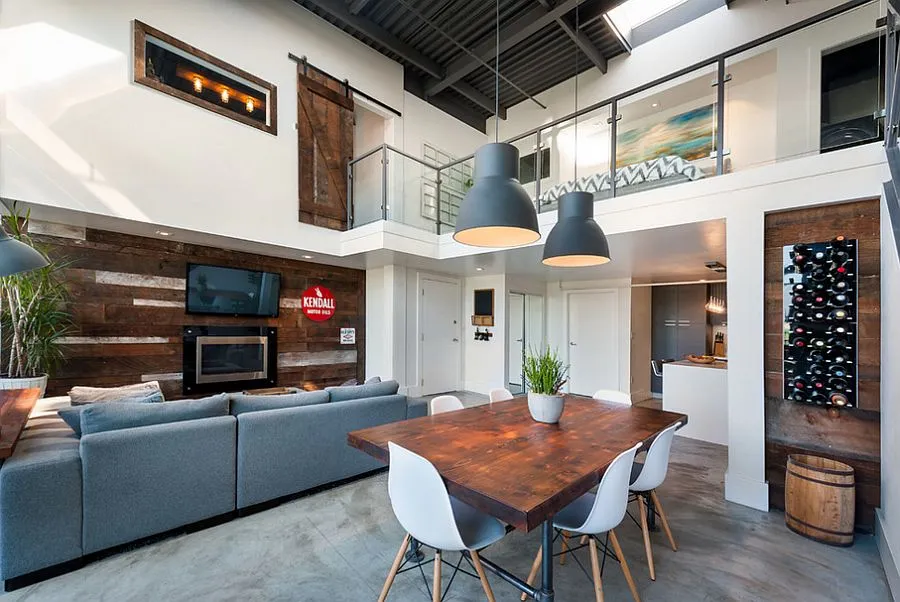 Industrial Style Dining Table for small spaces in daily life Industrial Style Dining Table for small spaces in daily life