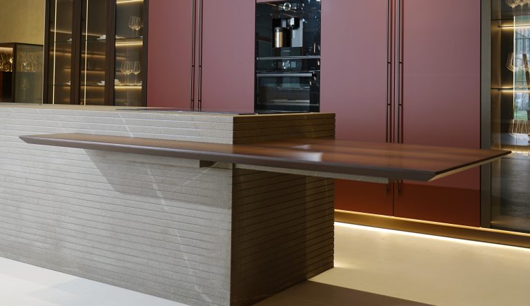 modern kitchen island