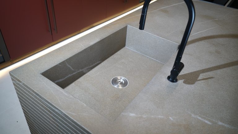 modern kitchen sink
