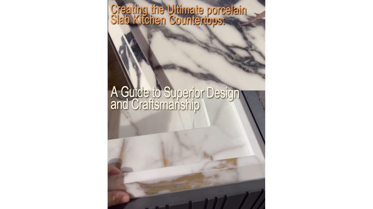 the craftmanship of Chinese High end kitchen cabinet countertop