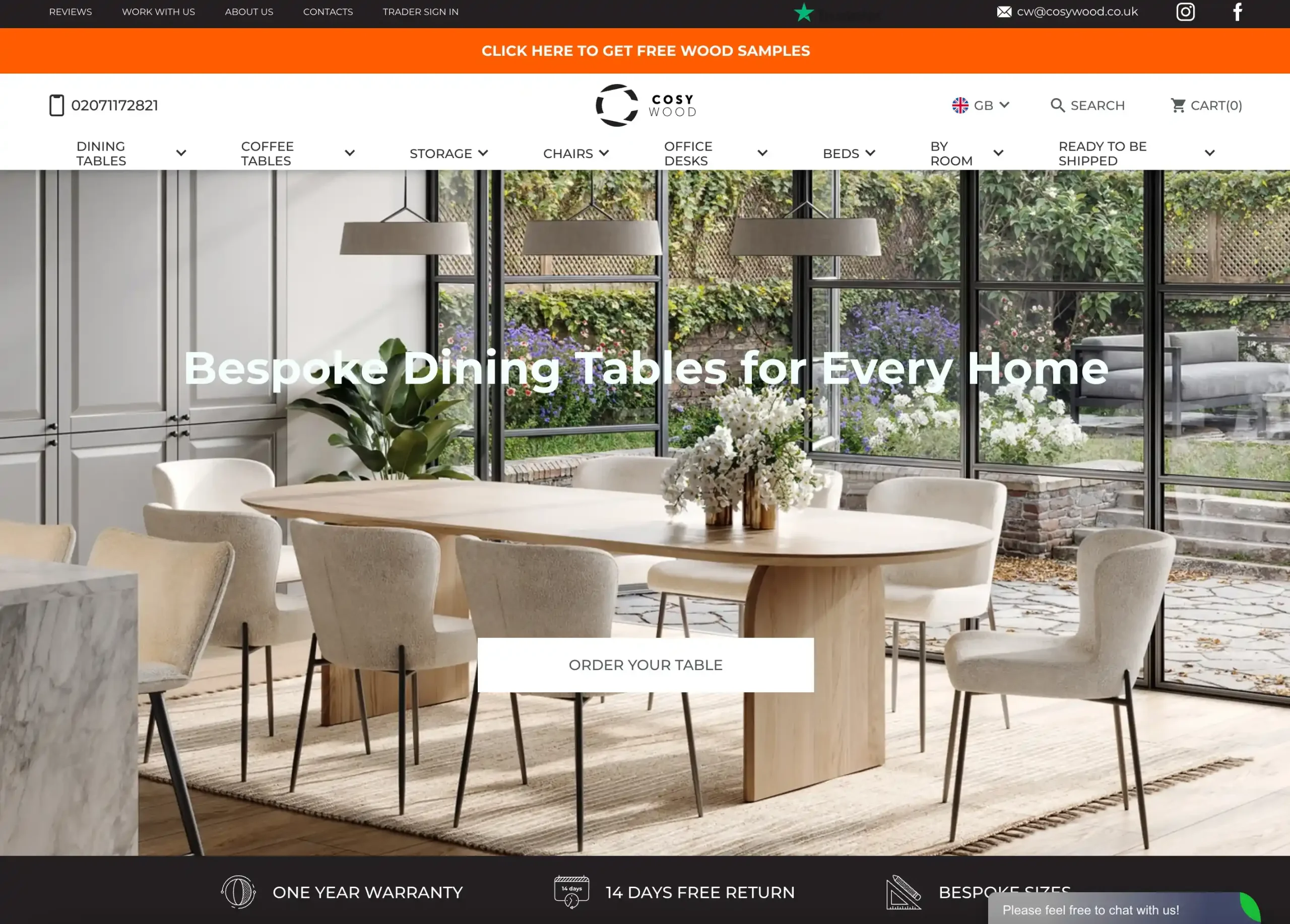 Cosywood website Cosywood website