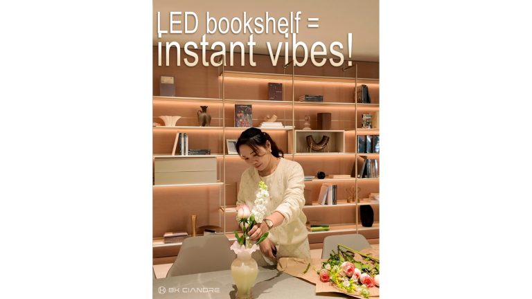 Luxury villa display shelf supplier