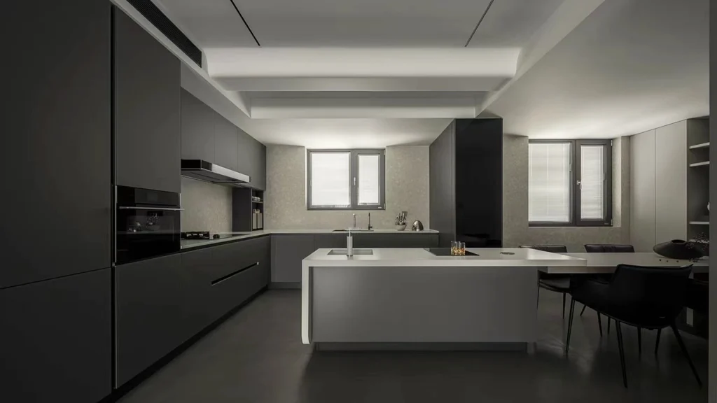 Modern Dark Kitchen
