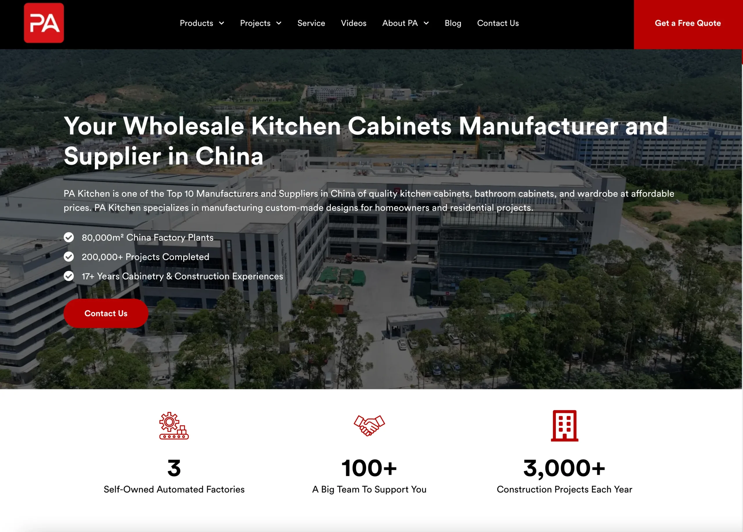 موقع PA Kitchen Cabinets