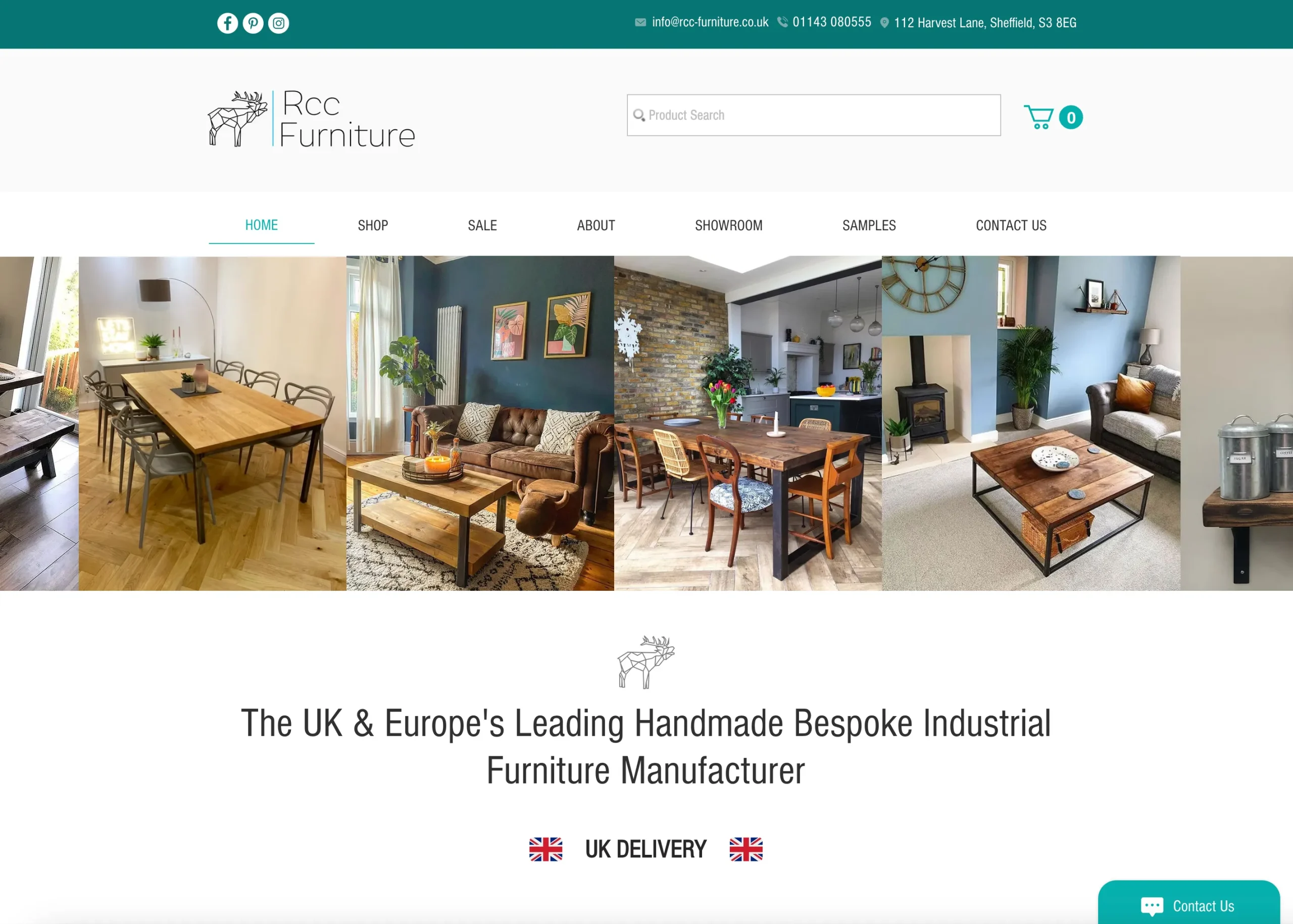 RCC Furniture website RCC Furniture website