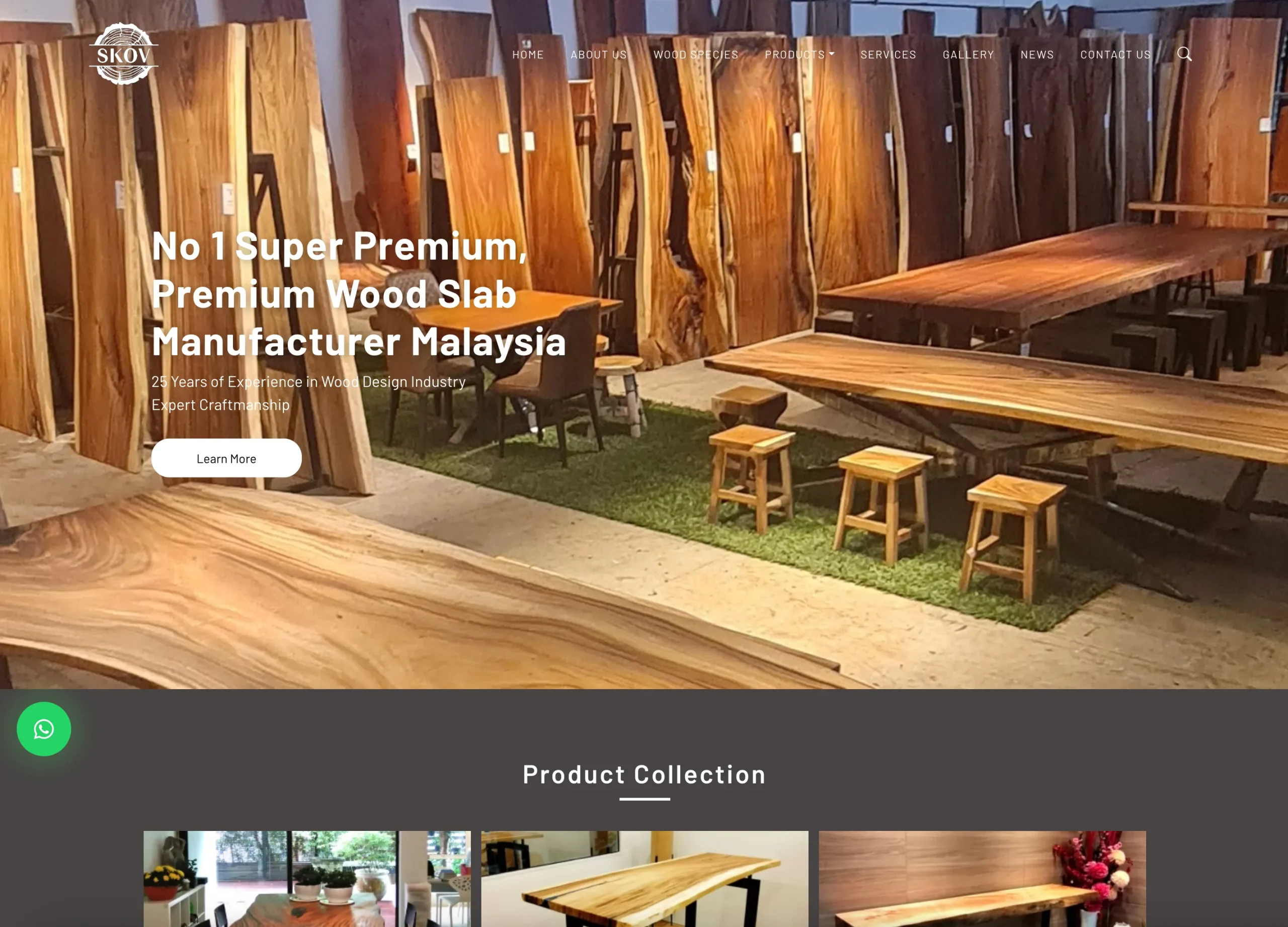 Skov website Skov website