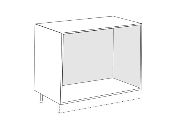modern kitchen carcass