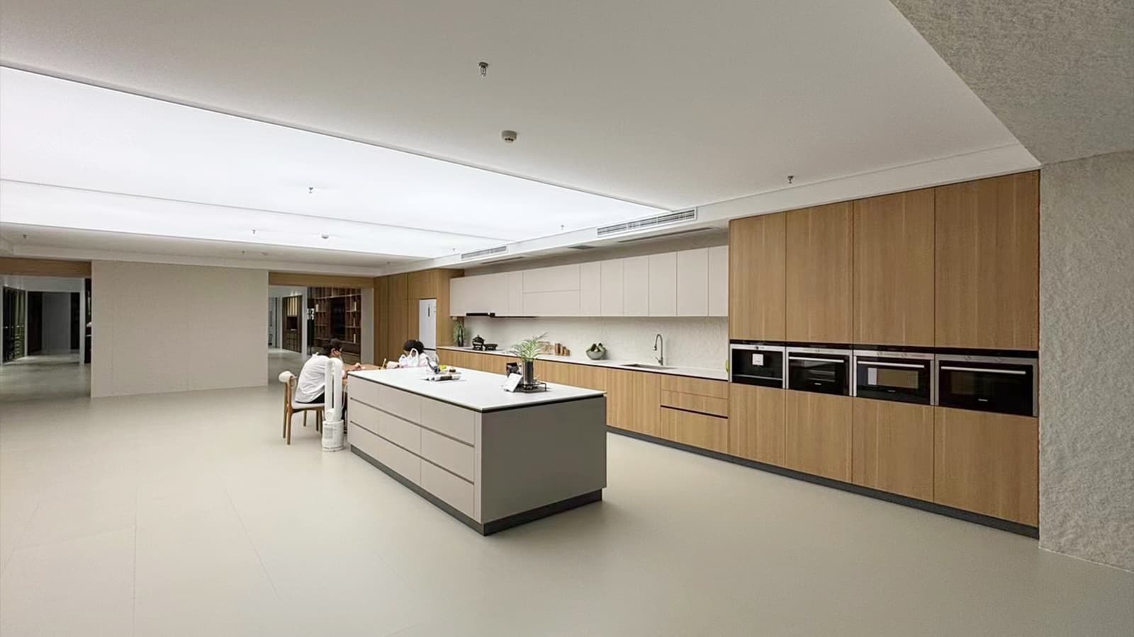 modern wood kitchen cabinet