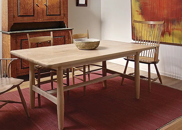 DIY dining table idea Scandinavian Inspired DIY Dining Table
