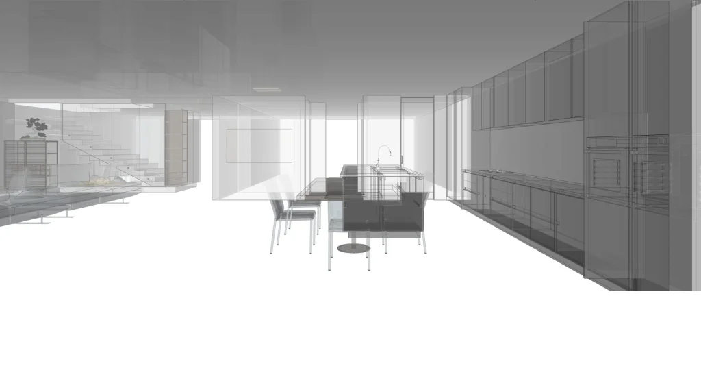 Opulent Modern Kitchen Cabinet Manufacturer dawing