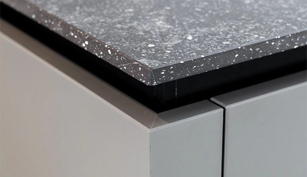 countertop Melancholy Gray Kitchen Cabinet