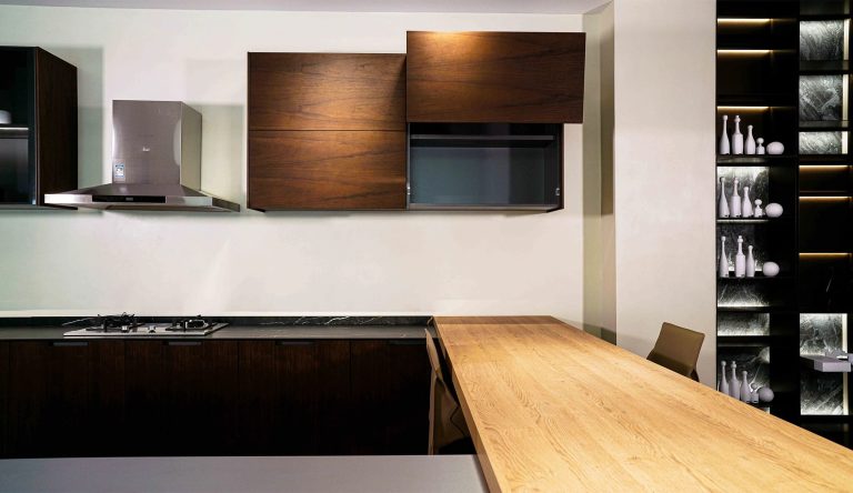 custom Regal Wood Kitchen Cabinet