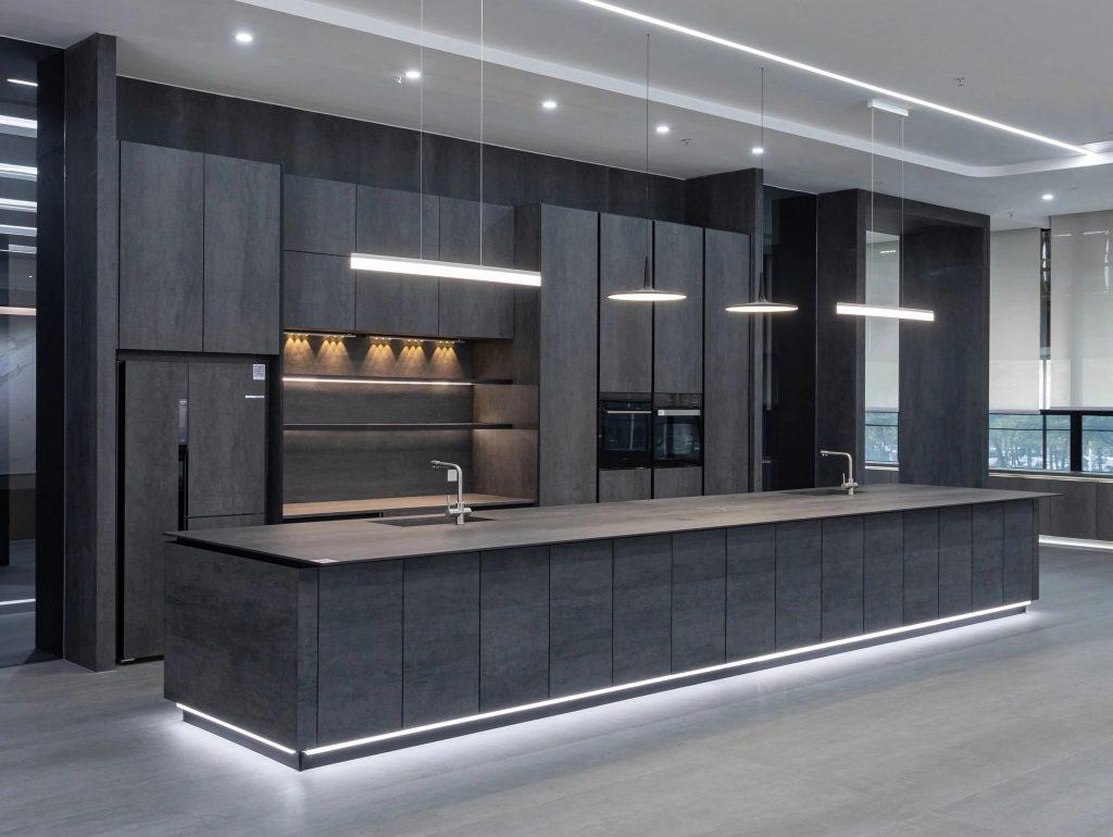 custom smart kitchen cabinet