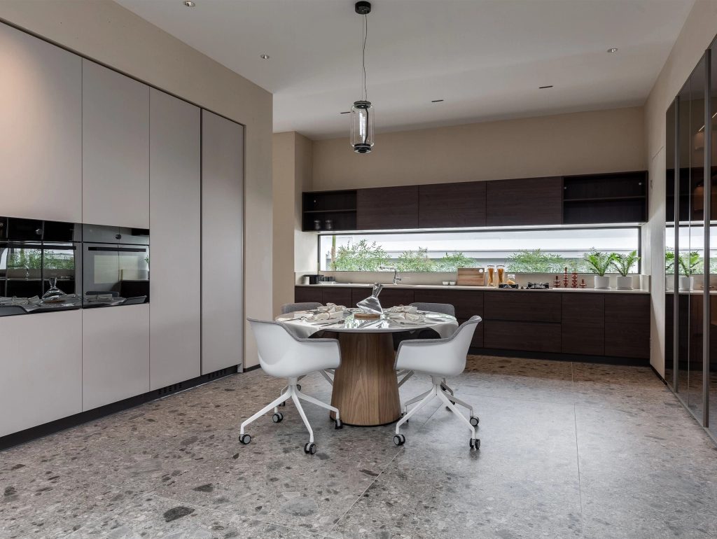 elegant Ephemeral Plywood Kitchen Cabinets