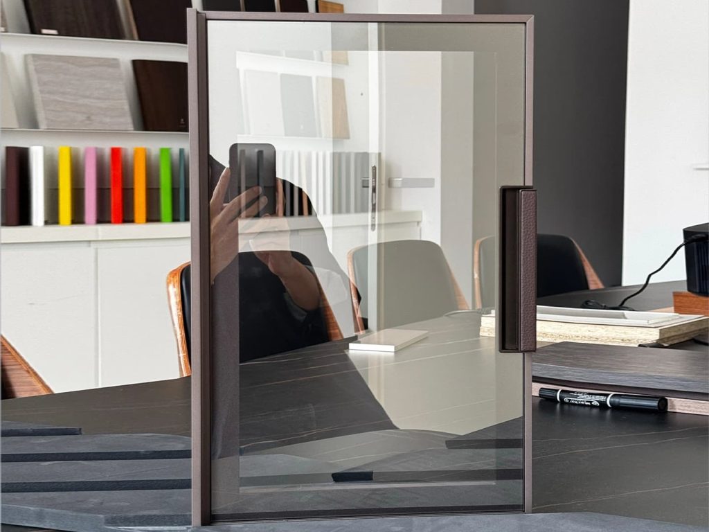 glass door panel