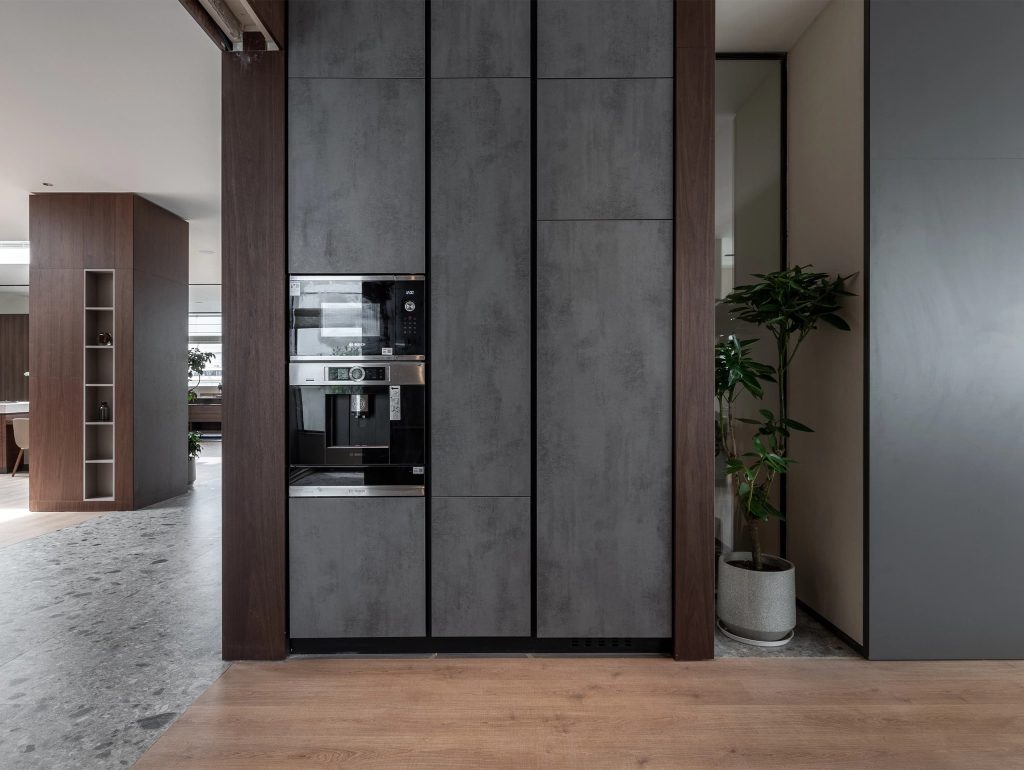high end Deja Modular Kitchen Cabinet