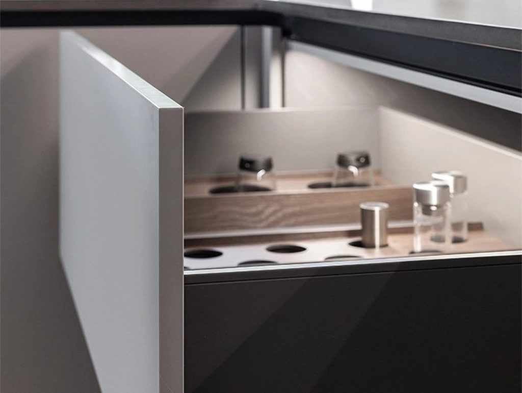 high end Melancholy Gray Kitchen Cabinet