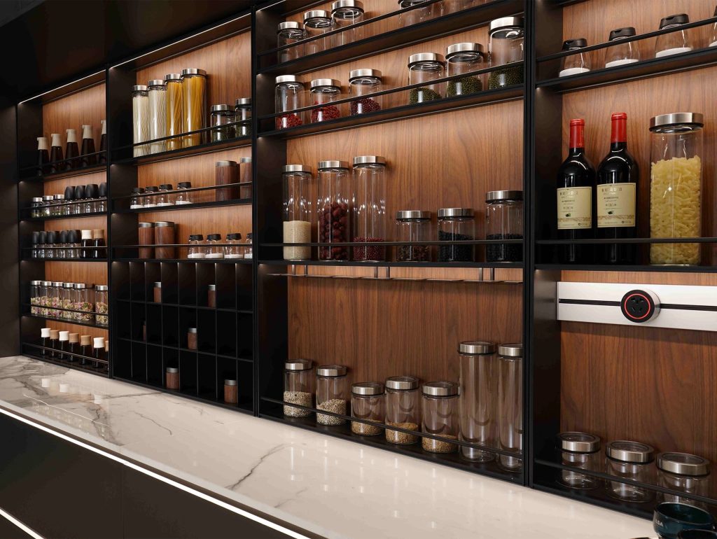 storage Nova Tech Custom Kitchen Cabinet