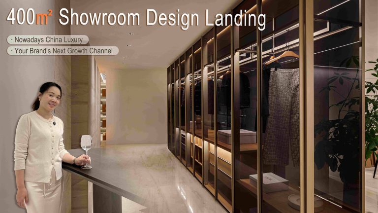China high end furniture showroom project