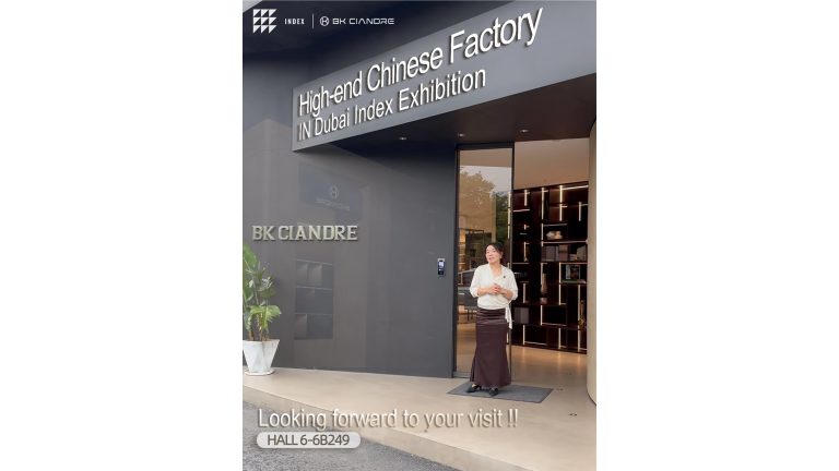 Chinese high end factory in Dubai furniture Exhibition