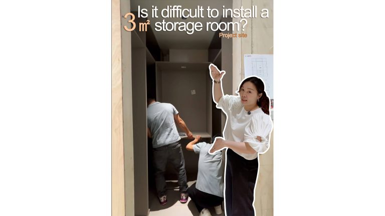 How to install a storage room