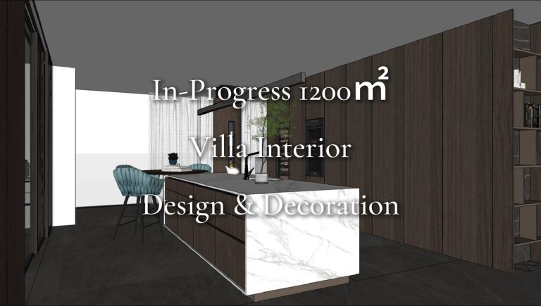 Measurement dimensions for villa projects