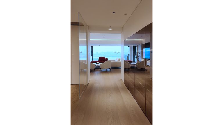 modern villa design and reveal of the finished effect
